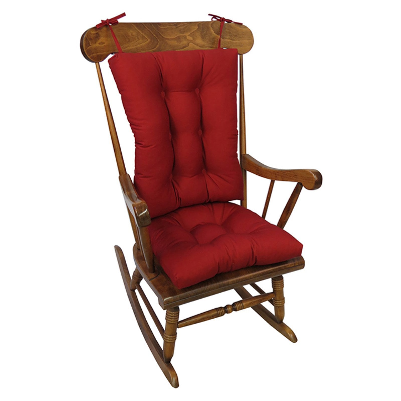 Gripper Jumbo Rocking Chair Cushions, Twill