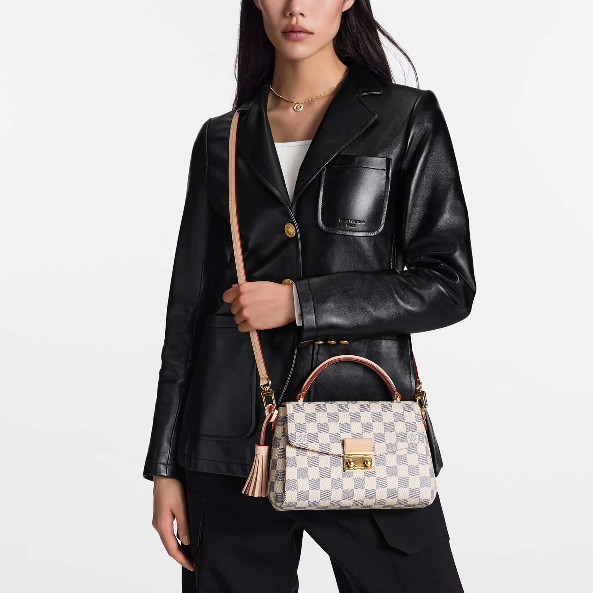 Louis Vuitton Damier Azur Croisette 25Cm