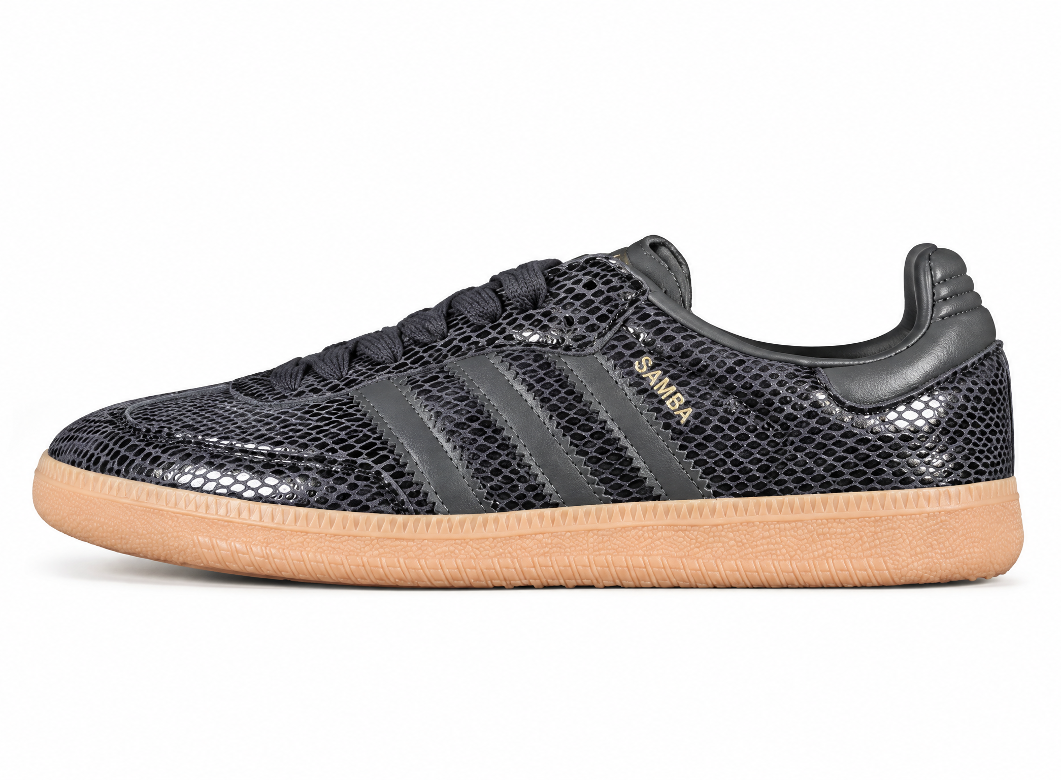 Adidas Samba Og Snakeskin Black Core Black/Grey Six/Gum JQ3532
