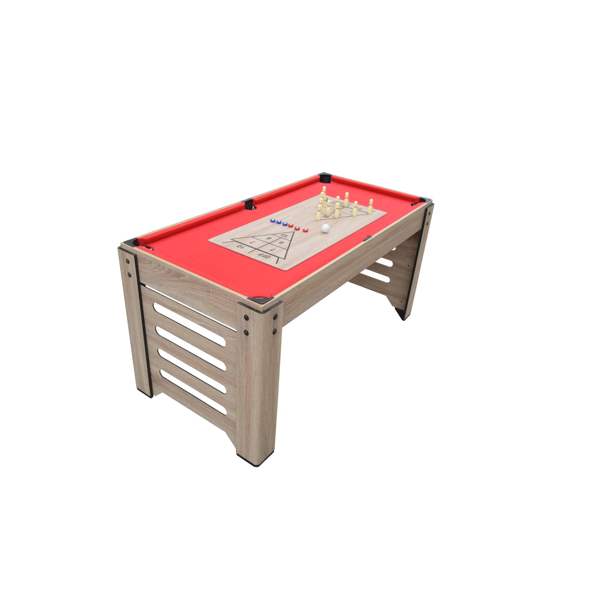 Hathaway Madison 54-in 6-in-1 Multi Game Table