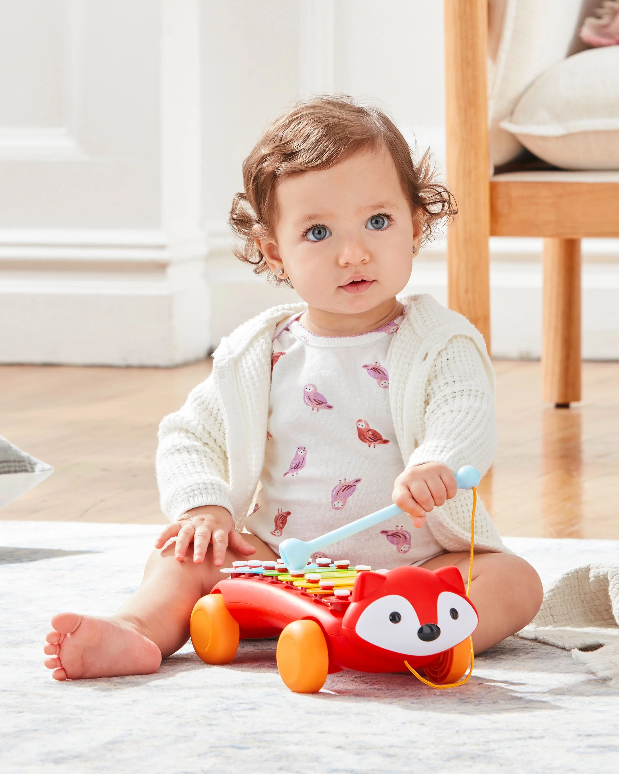 Skip Hop Explore and More Baby Fox Xylophone, Red