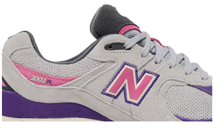New Balance 2002R x J.Crew Rain Cloud Prism Purple M2002RWB Casual Running Shoes