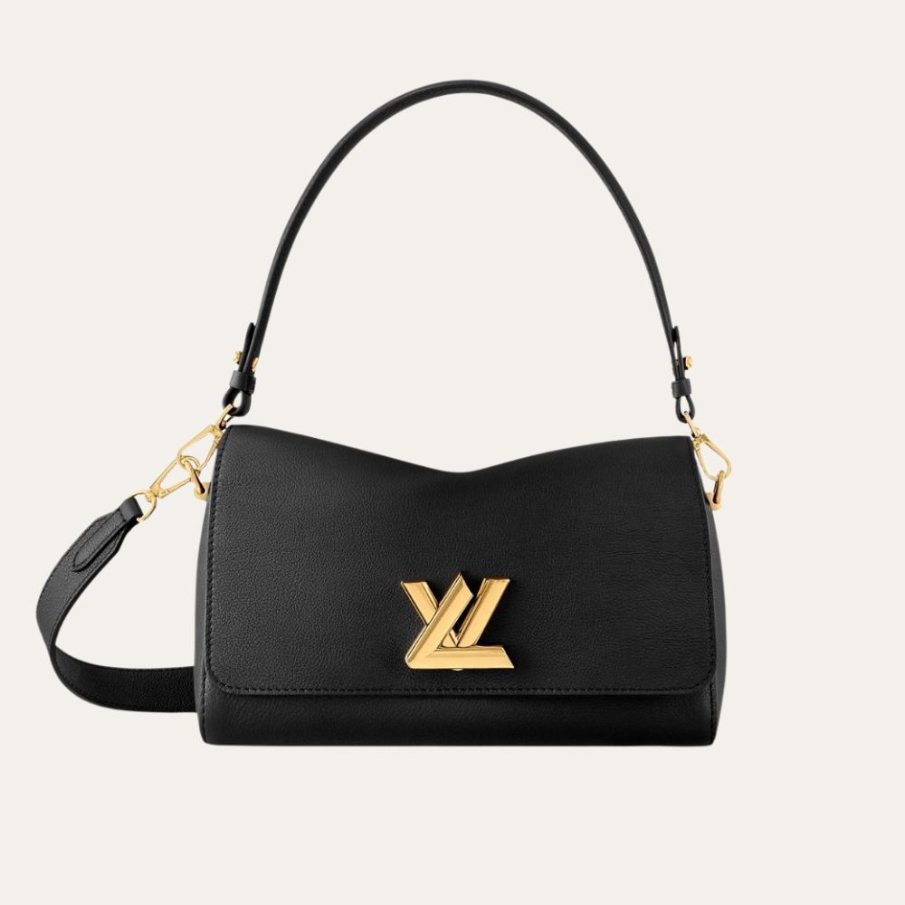 Louis Vuitton Soft Twist Black 10.6 Inches M24639