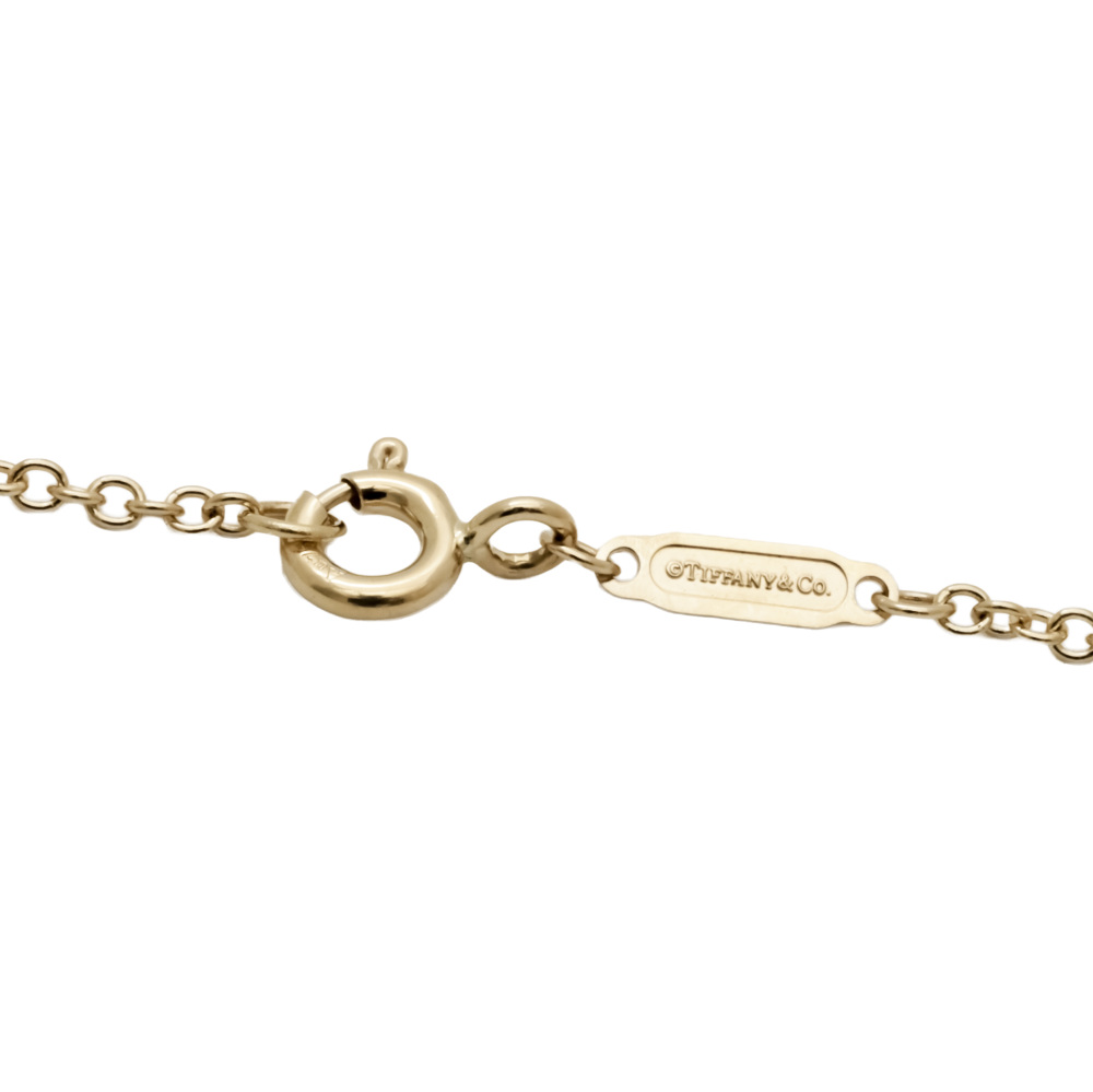 Tiffany & Co. Knot Necklace 18K Yellow Gold Diamond 68887216