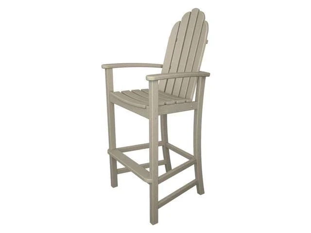 POLYWOOD Classic Adirondack Bar Chair - Sand