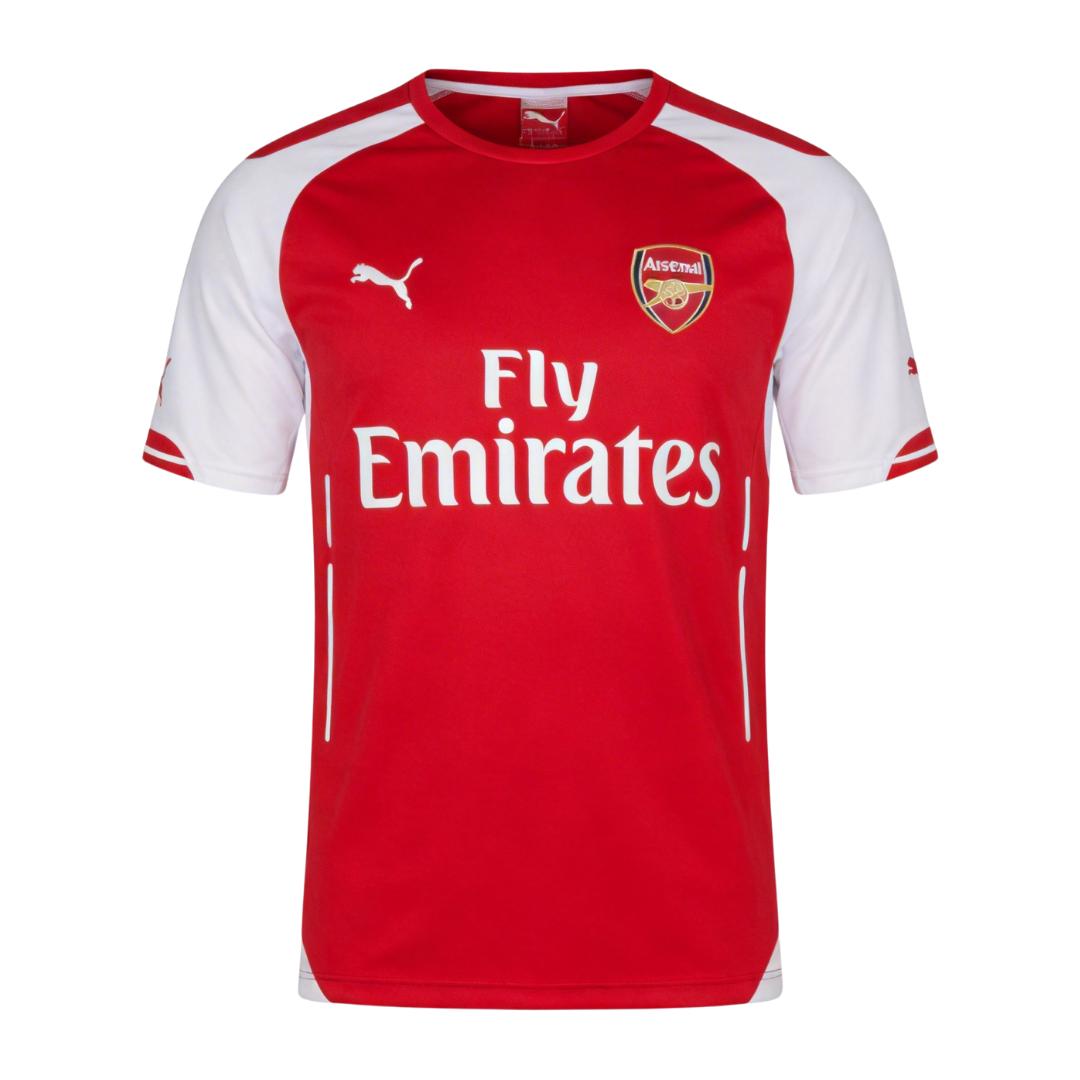 Retro Soccer Jersey Arsenal Home 2014/15