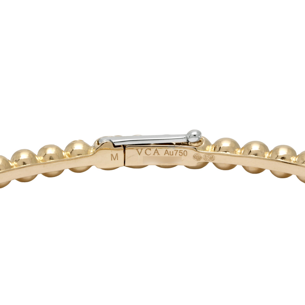 Van Cleef & Arpels Perlet Bracelet 18K Yellow Gold VCARO7A800
