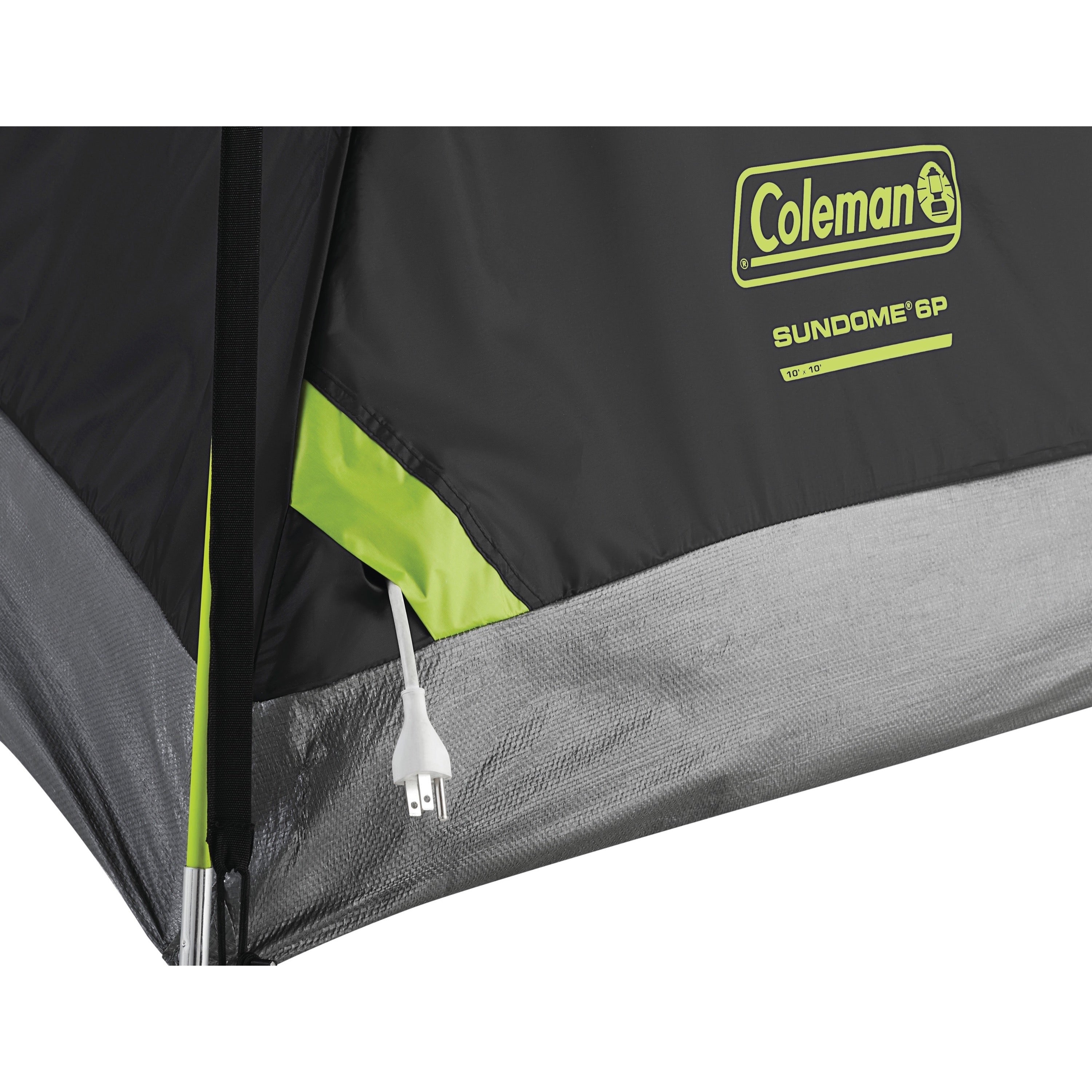 Coleman 6-Person Sundome Dark Room Dome Camping Tent