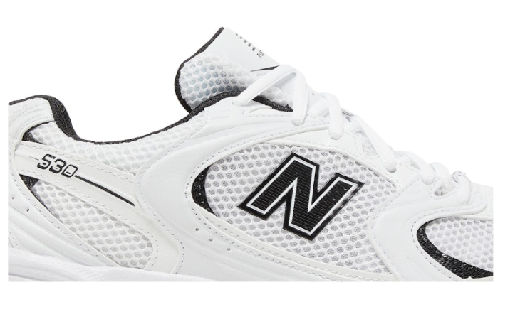 New Balance 530 White Black MR530EWB Casual Running Shoes