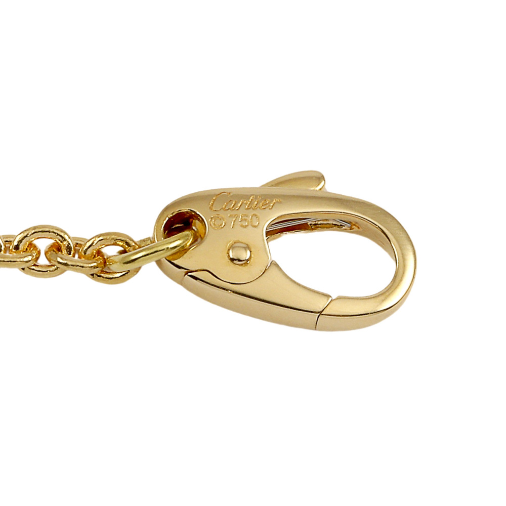 Cartier Trinity Bampille Necklace Tri-Gold B7008700