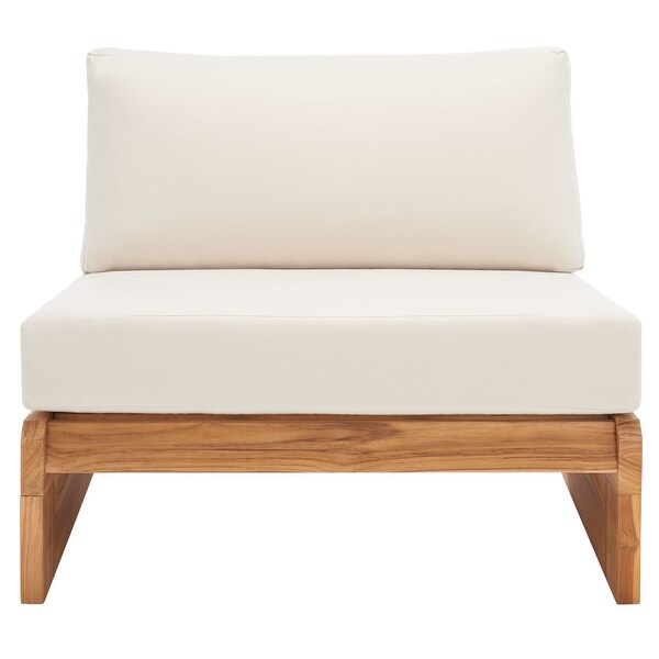SAFAVIEH Couture Julianne Brazilian Teak Patio Chair