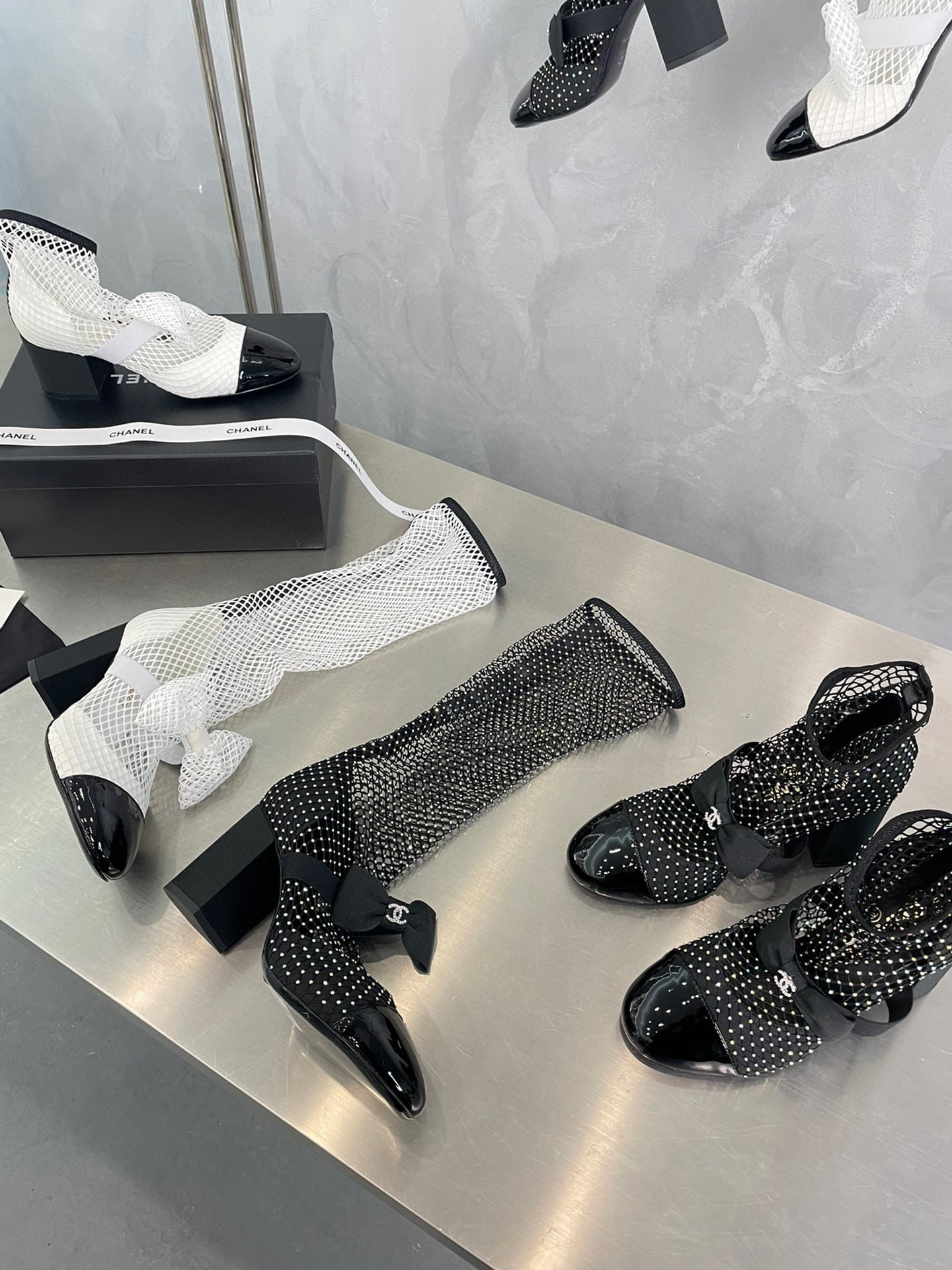 Chanel Mary Janes Black G40097 Y56614 K5929