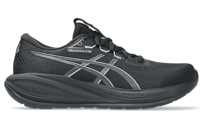 ASICS GEL-CUMULUS 28 Running Shoes Black/Carrier Grey 1011C143-003
