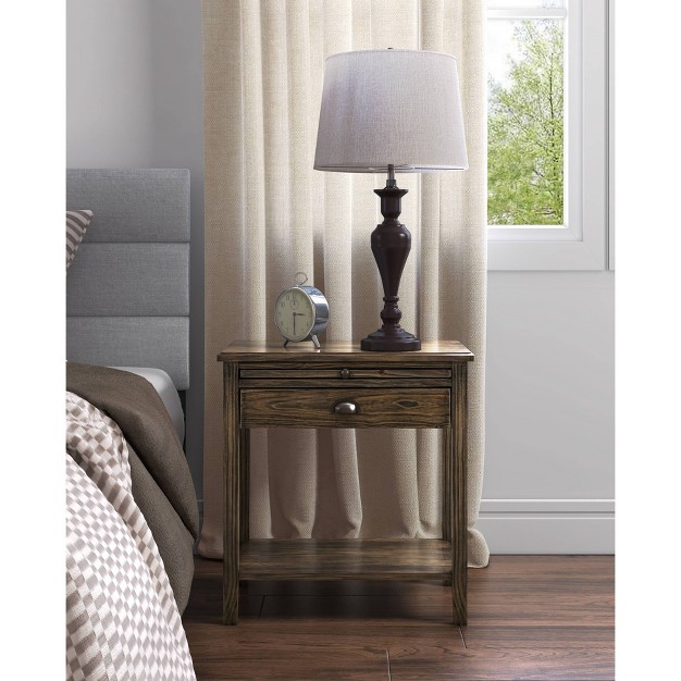 Murphy End Table Brown Clickdecor
