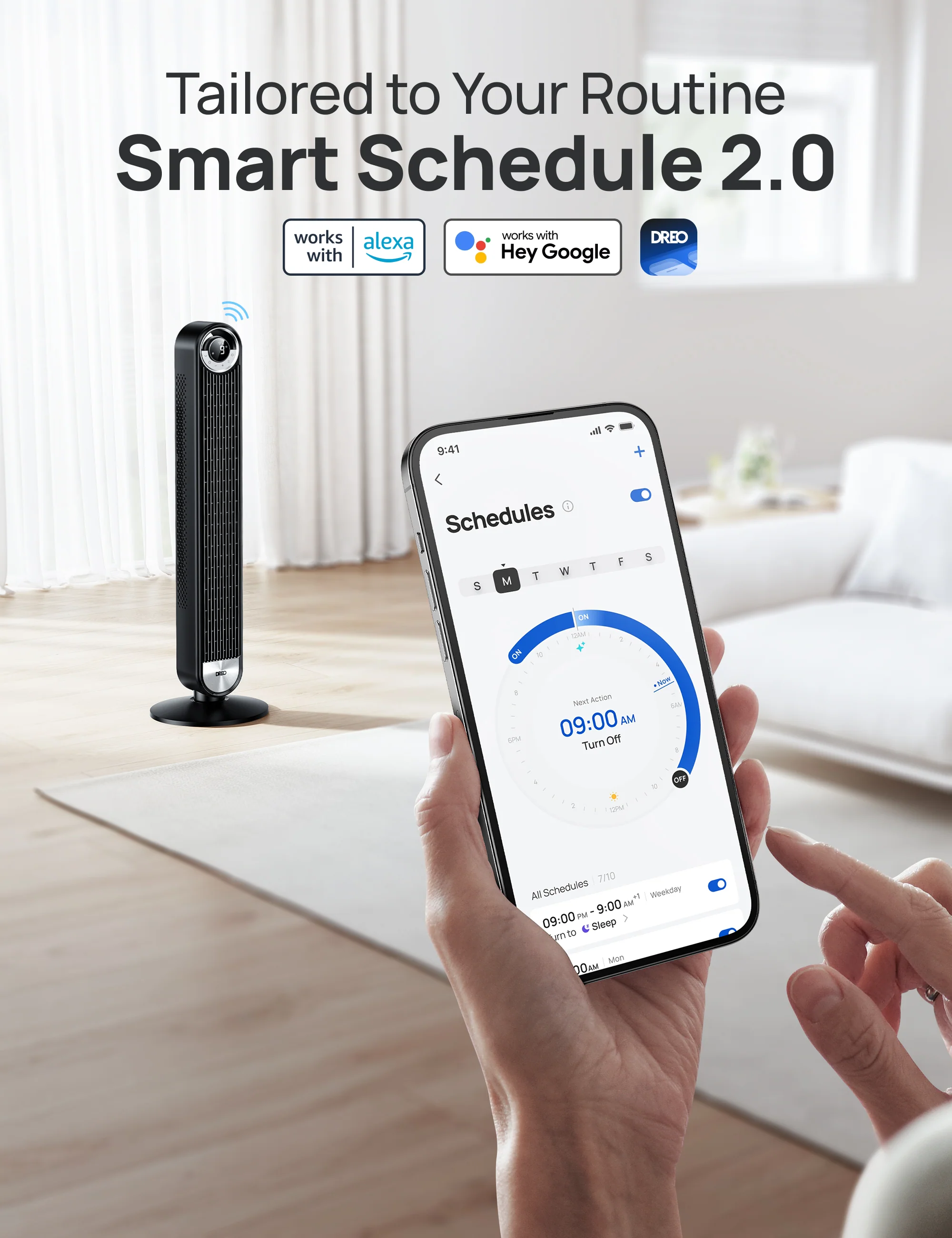 Smart Tower Fan Cruiser Pro T2S 26ft/s
