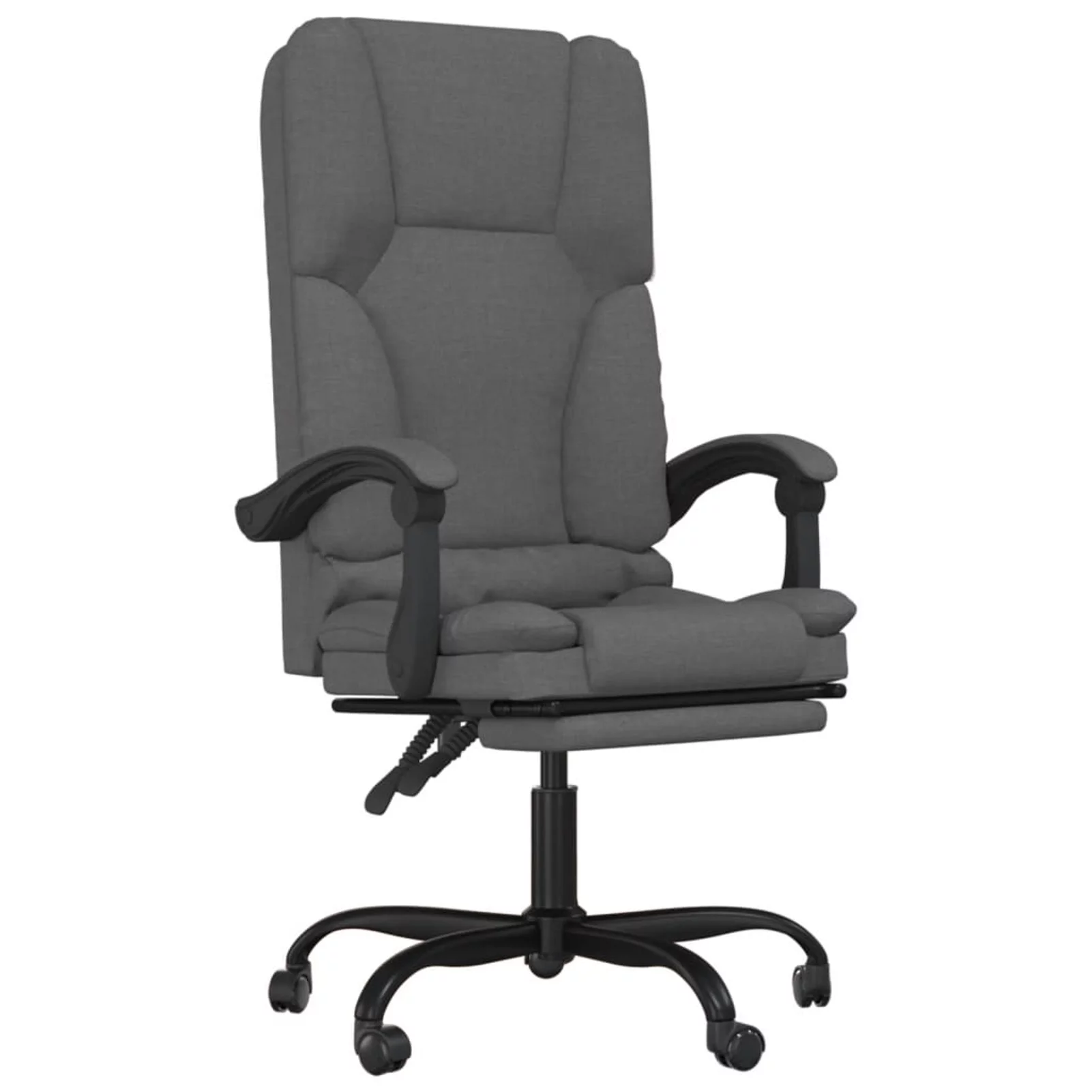 moobody Massage Reclining Office Chair Dark Gray Fabric