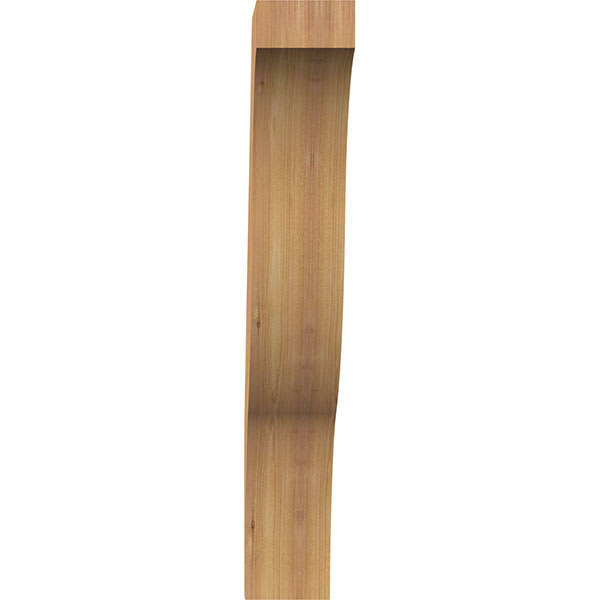 5 1/2x22W x 28x22D x 36x22H Funston Smooth Brace, Western Red Cedar