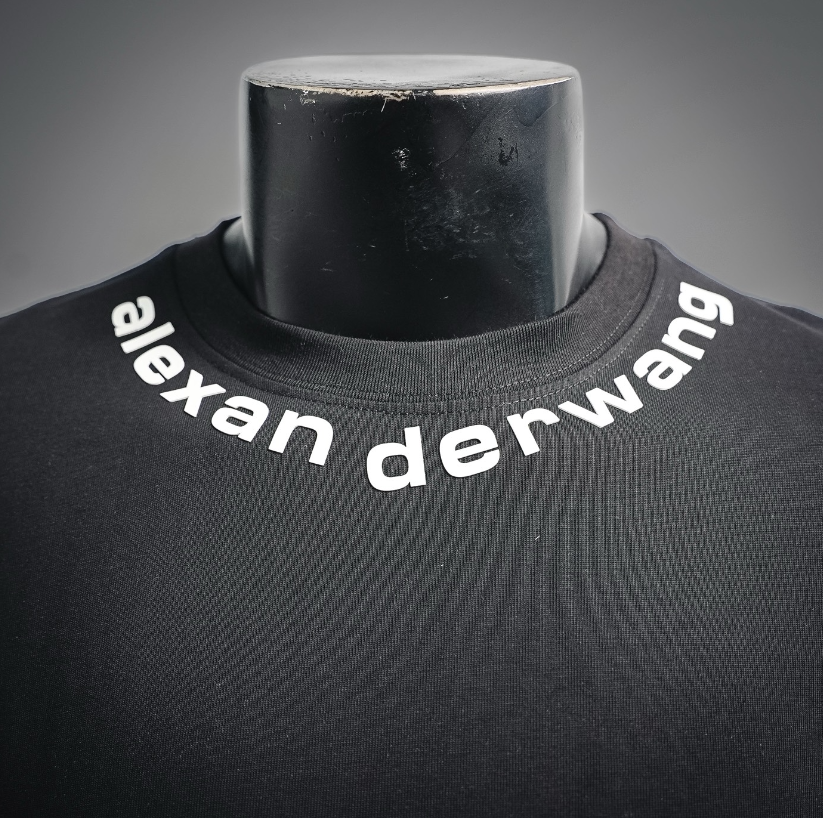 Alexander ADW Bubble Letter Logo Short-Sleeved T-Shirt