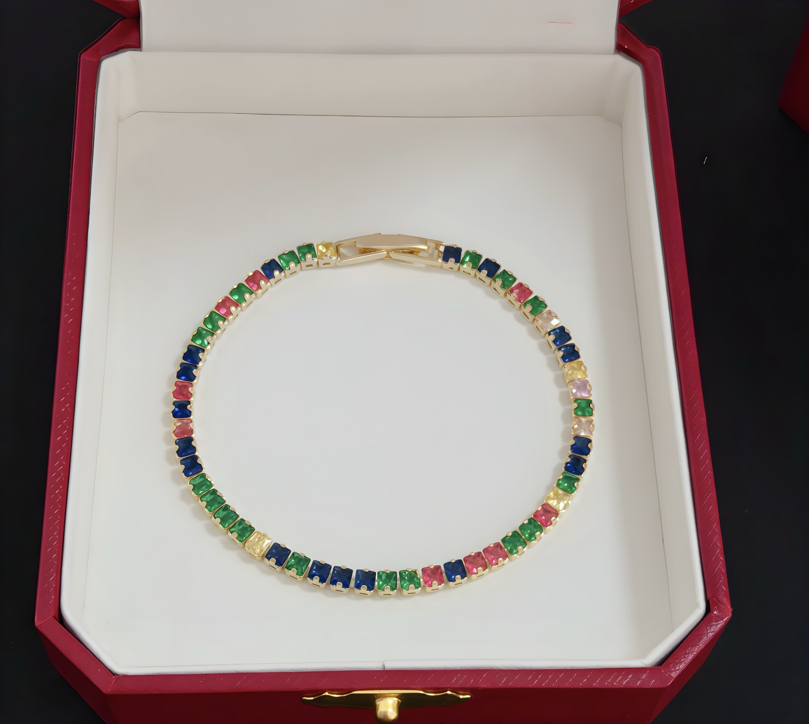 Cartier Colored Diamond Bracelet - cnluxepick