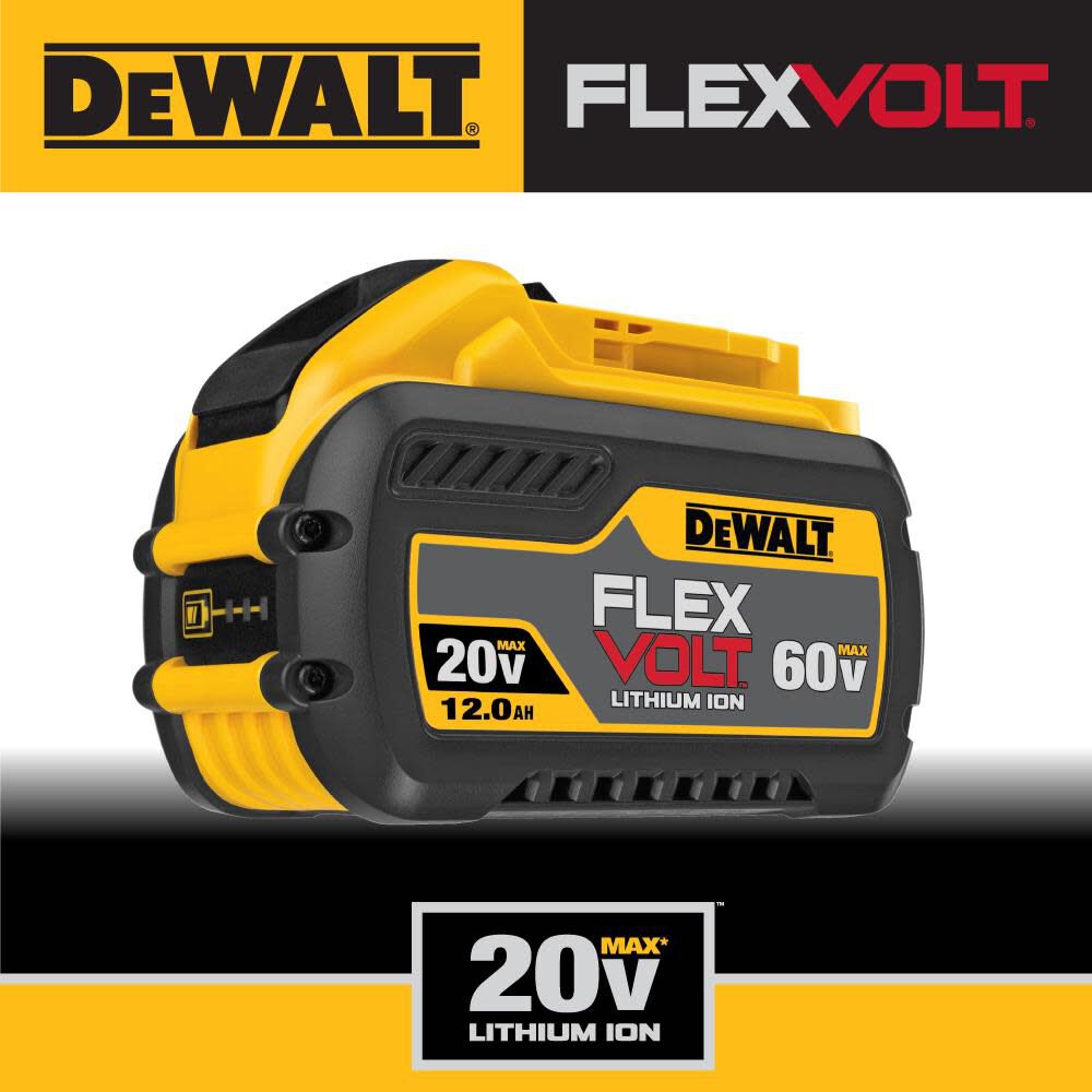 DEWALT FLEXVOLT 20V/60V MAX* 12.0 Ah Battery DCB612