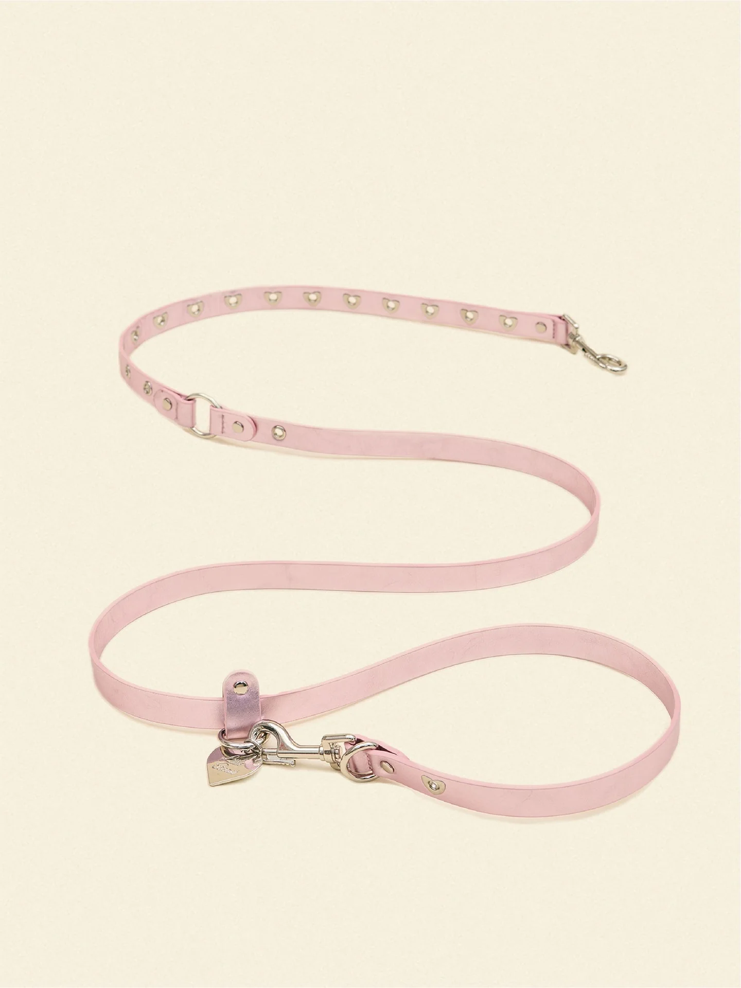 You Mean The World To Me Leash - Pink
