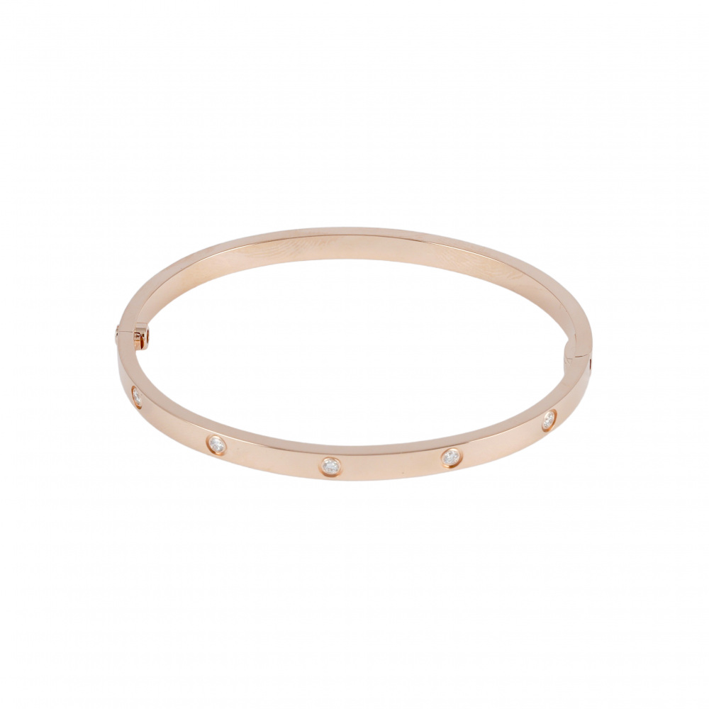 Cartier Love Bracelet 18K Rose Gold Diamond B6047900