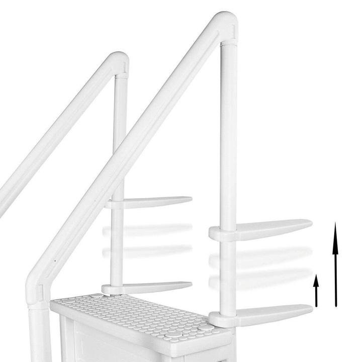 above-Ground Swimming Pool Ladder Heavy Duty Step System Entry non slippery