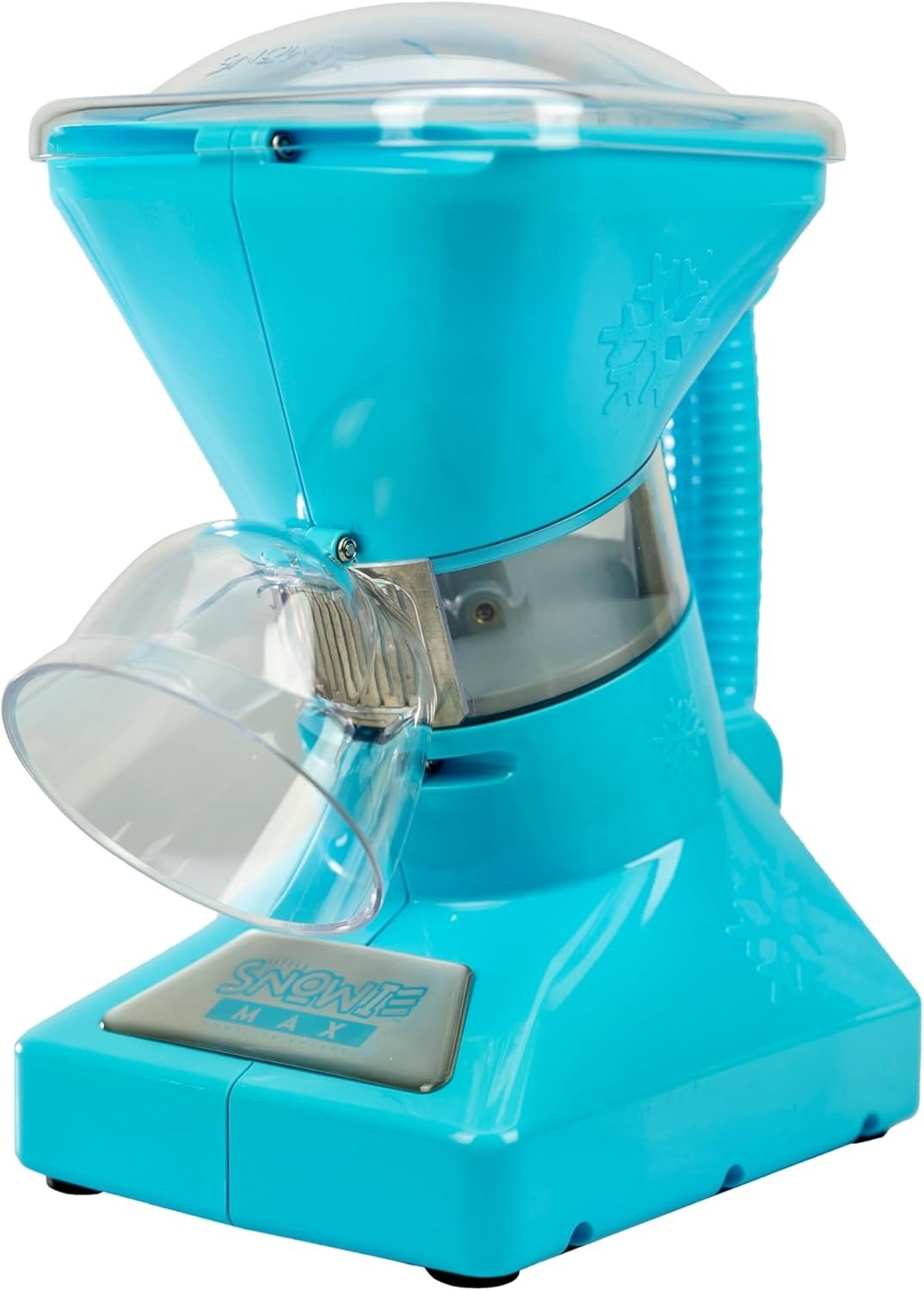 Snow Cone Machine – Premium Shaved Ice Maker, With Powder Sticks Syrup Mix, 6-Stick Kit, Light Blue