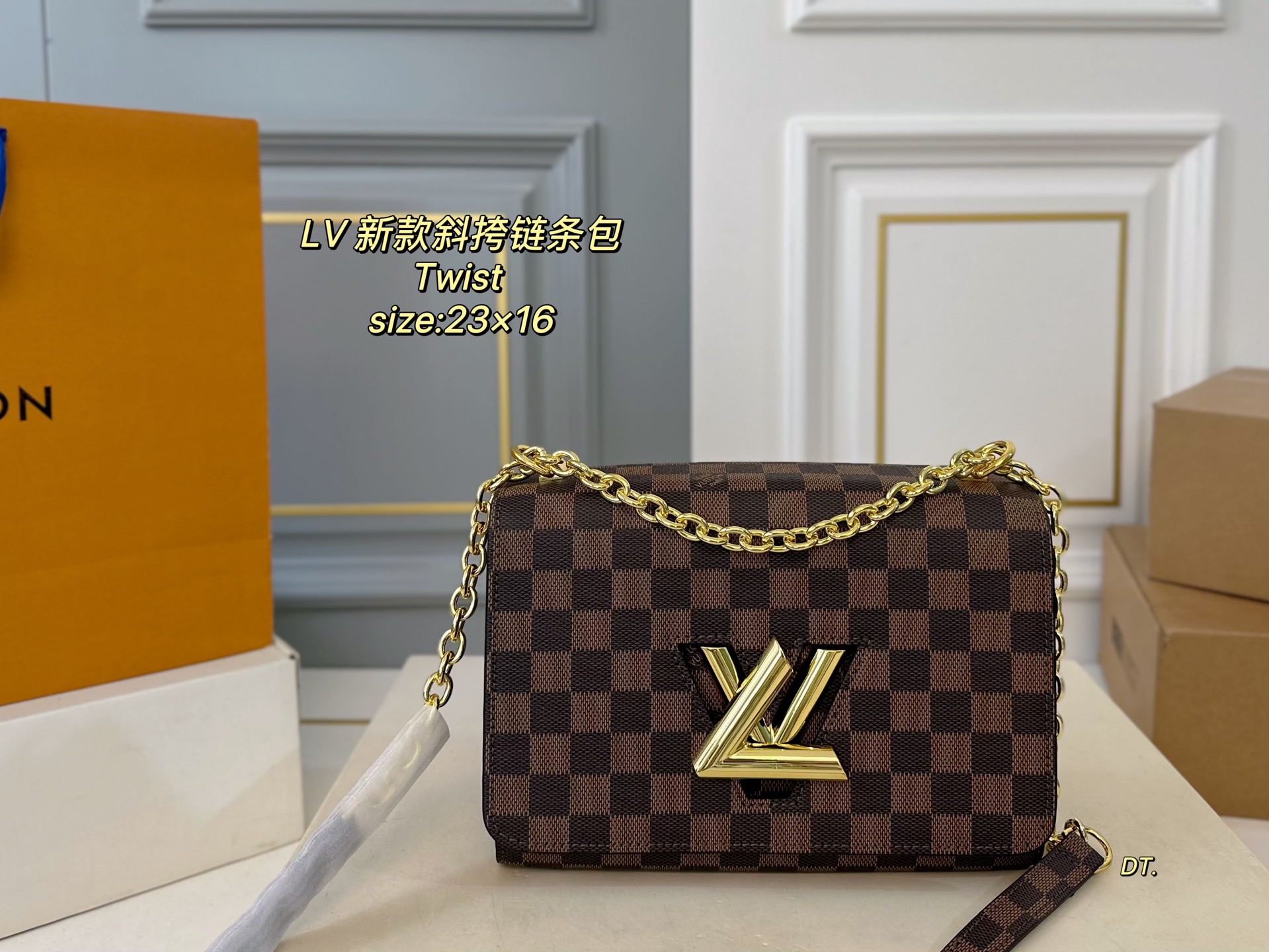 LV new Twist crossbody chain bag - cnluxepick