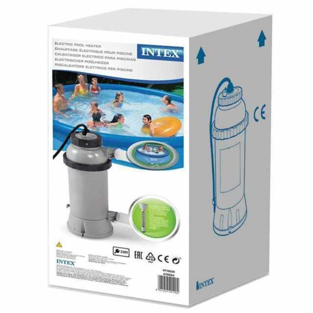 2026 Intex 28684 Electric Pool Heater, 3000W, for Above Ground Pools up to 179 7/8in, Auto Shut-off