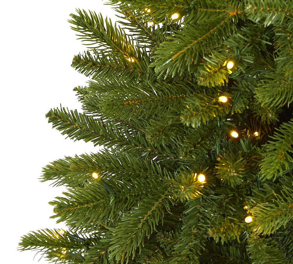 Lit Sierra Spruce Artificial Christmas Tree  sgtnighsdesigns