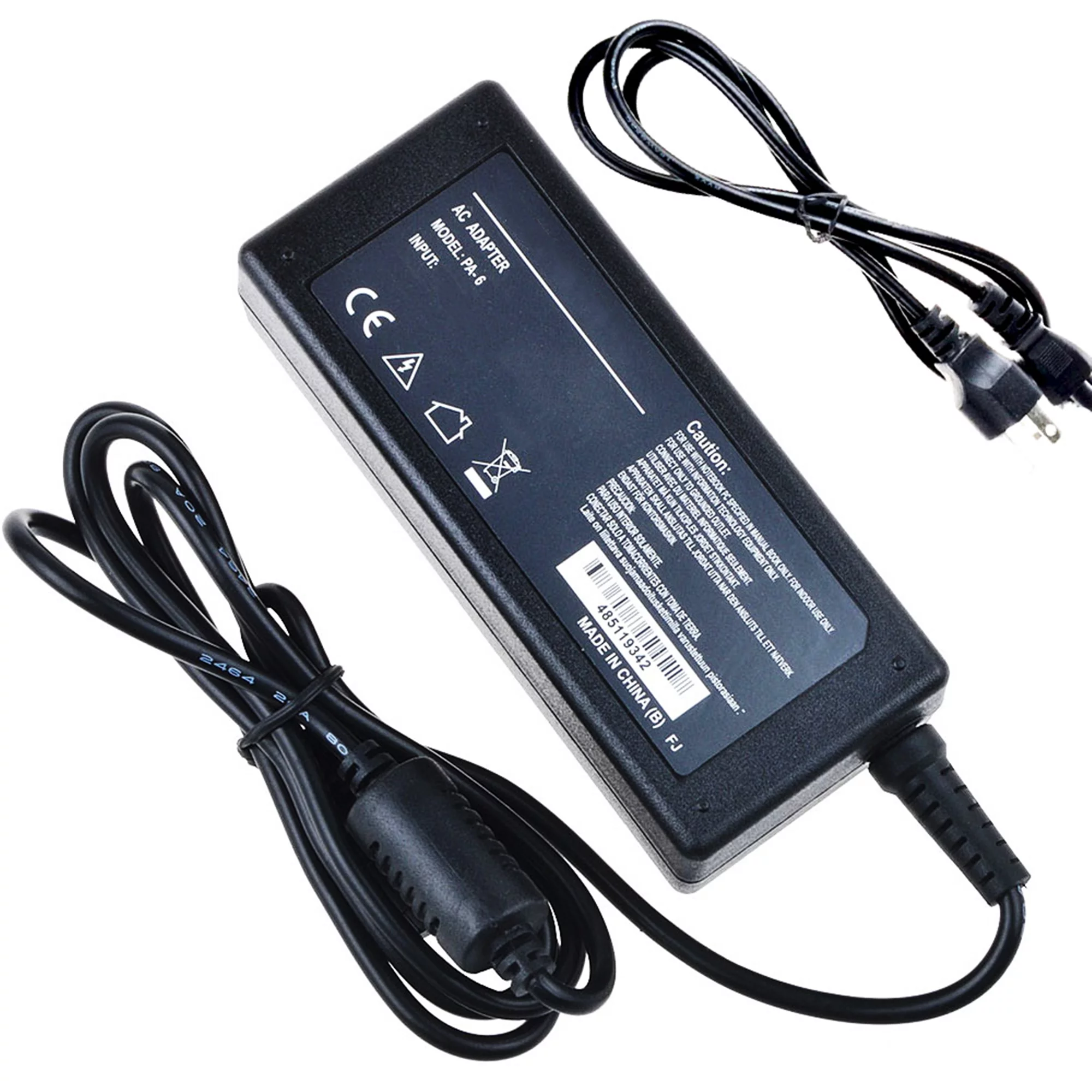 KONKIN BOO Compatible AC / DC Adapter Replacement for Pavilion 23tm Touch Monitor E1L11A E1L11AA#ABA Part No. 728605-001 Power Supply Cord Cable PS Charger Mains PSU