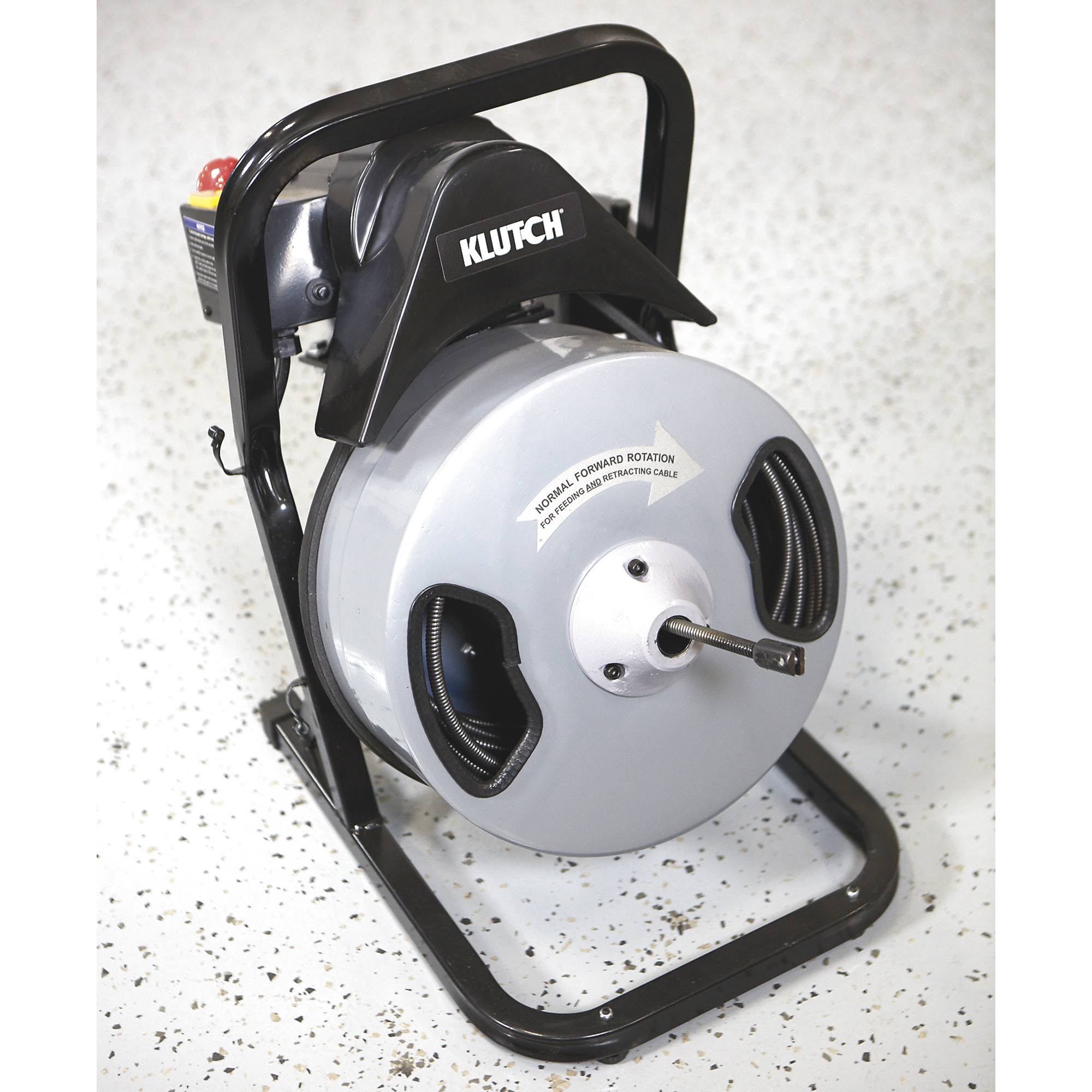 Klutch 60ft. Electric Drain Cleaner
