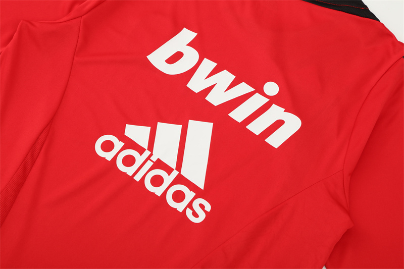 2007/08 AC Milan Retro Short Sleeves Training Jersey - Red 4