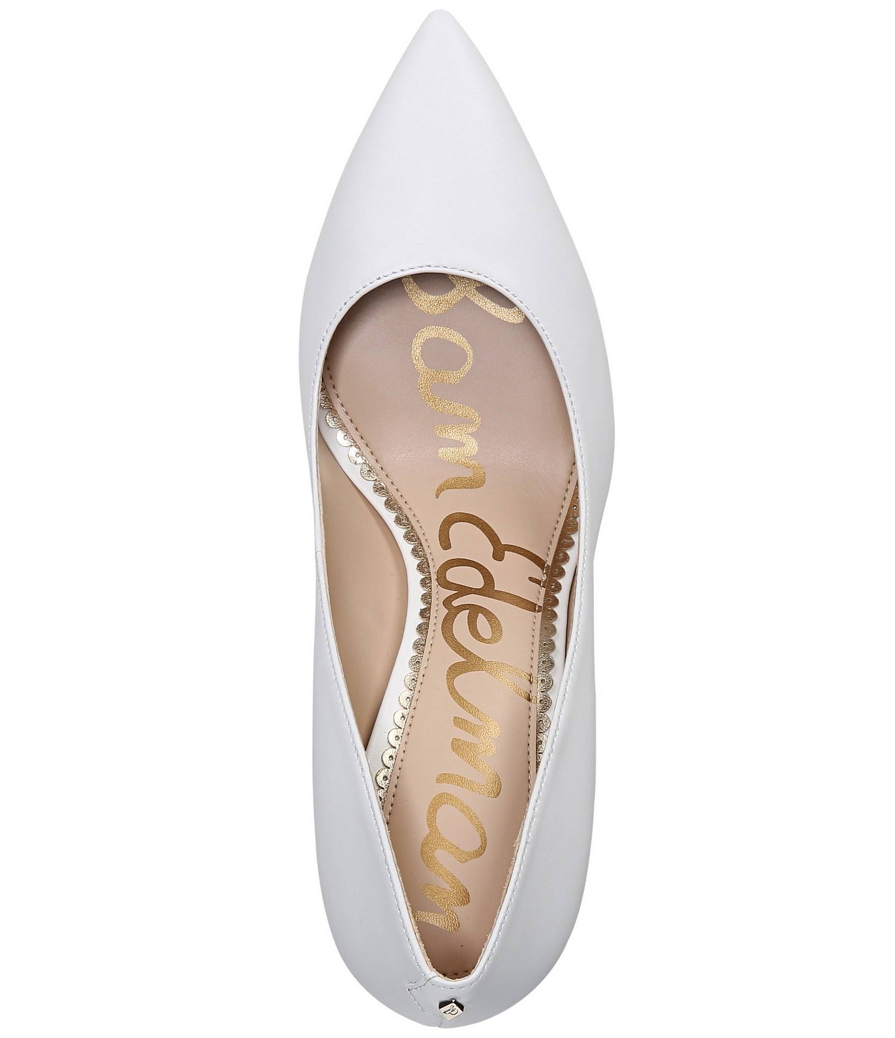 Sam Edelman Hazel Leather Pumps - Nude 9.5