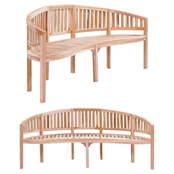 vidaXL Banana Bench 78.7