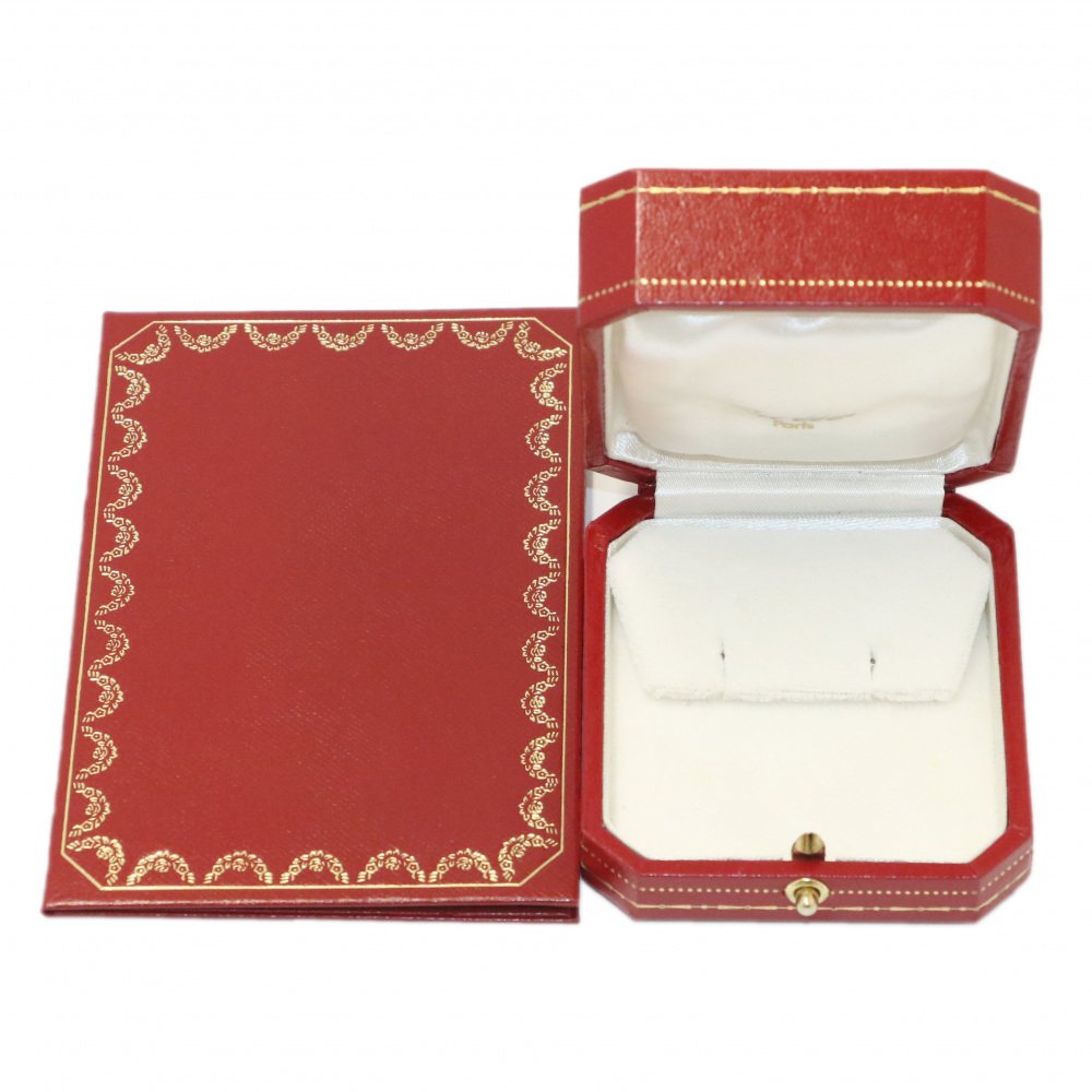 Cartier Laniere Earrings 18K White Gold