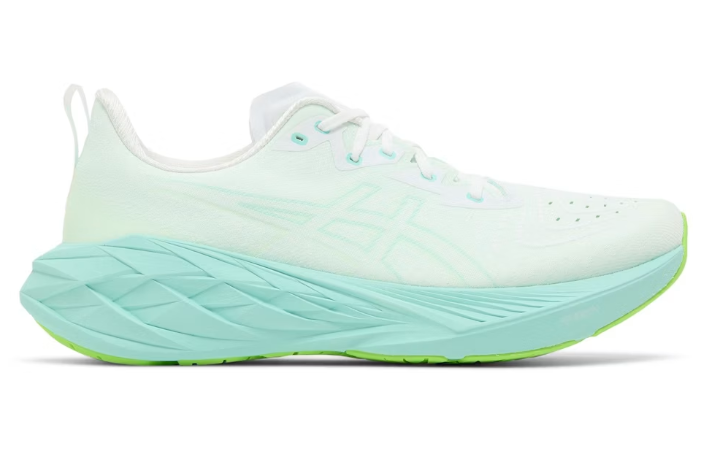 ASICS Novablast 4 White Illuminate Mint 1011B693-100