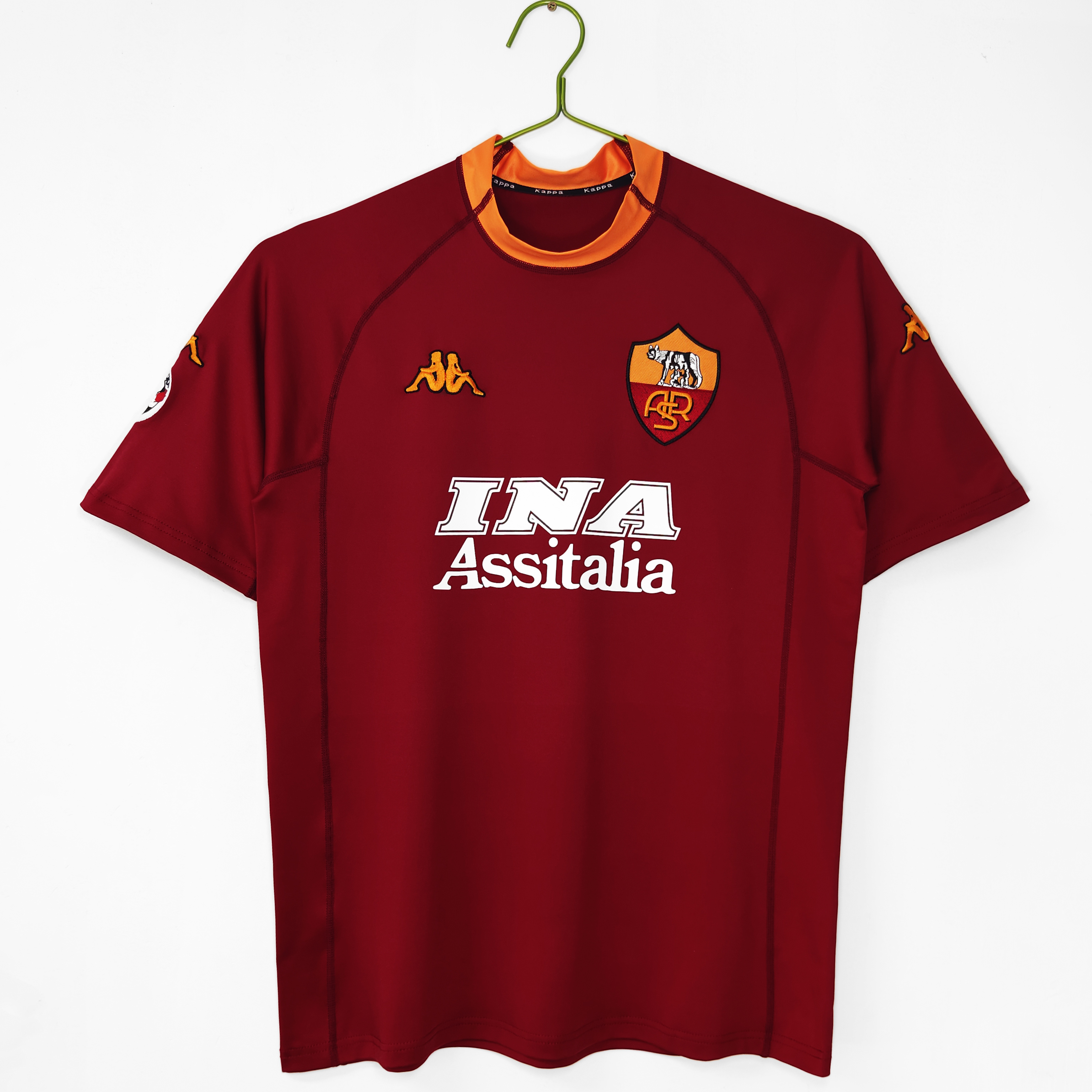Retro Roma 00/01 Home Jersey S-XXL