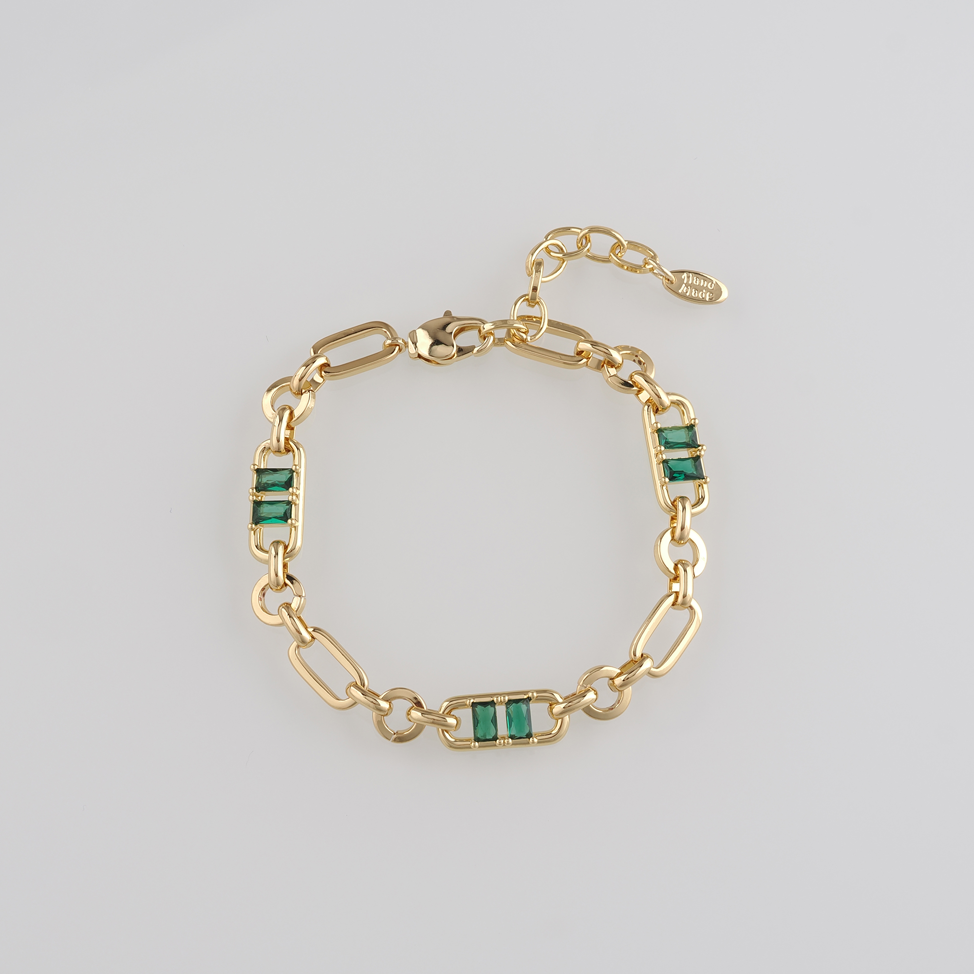 18K Gold Filled Oval Link Chain Bracelet,Cable Chain,Gold Chain Bracelet,Ladies Bracelet,Gift For Her