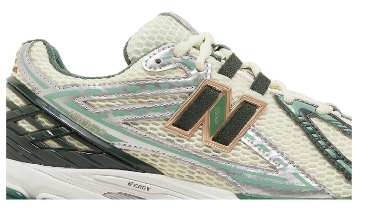 Aim�� Leon Dore x New Balance 1906R Green M1906RL1 Casual Running Shoes