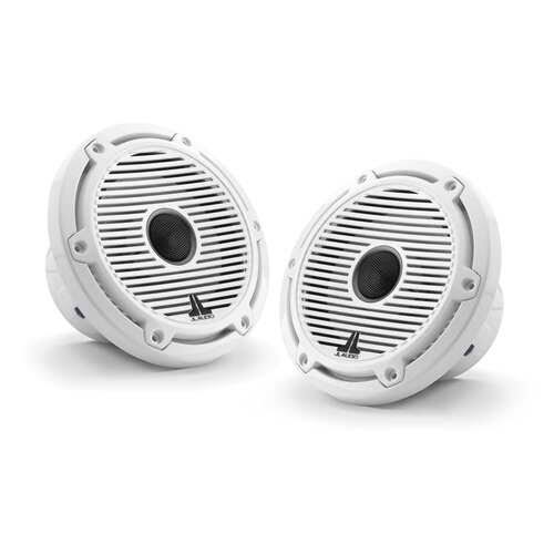 JL Audio M6-650X-C-GwGw 6.5x22 Marine Speakers Classic White Grilles
