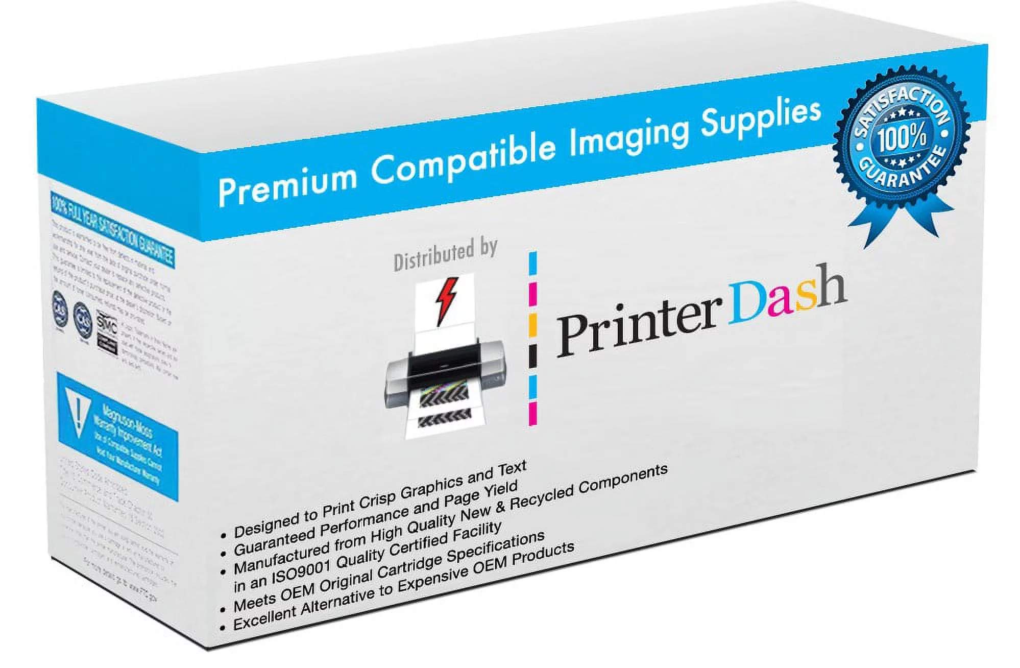 PrinterDash Compatible Replacement for DLL B5465DNF Extra High Yield Toner Cartridge (5/PK-45000 Page Yield) (FGVX0_5PK)