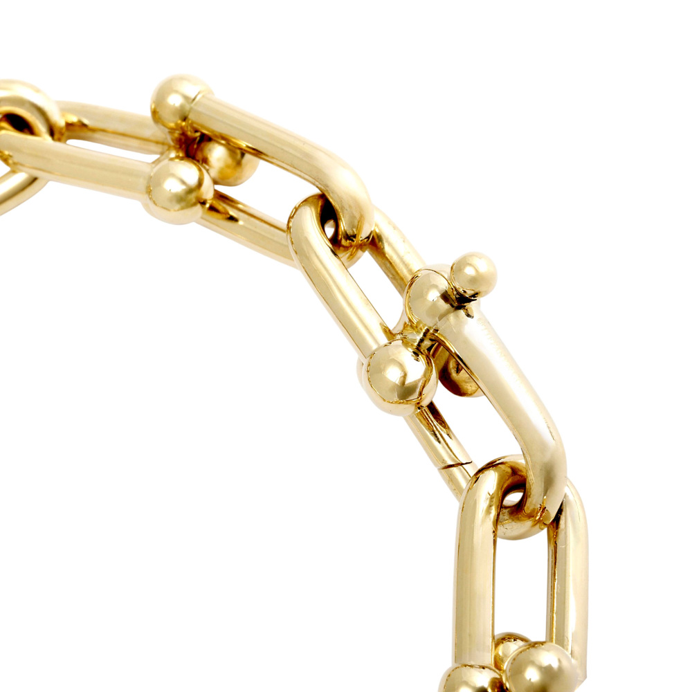 Tiffany & Co. Hardware Bracelet 18K Yellow Gold