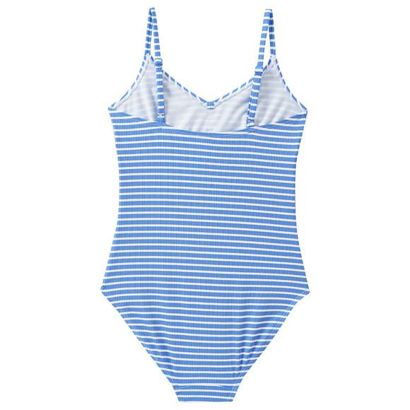 Yigga Mädchen Badeanzug mit Ripp-Struktur