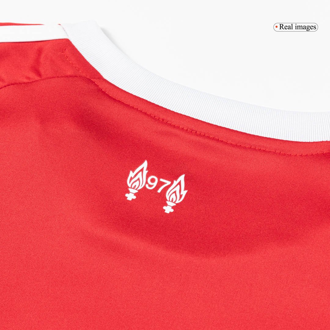 Liverpool Home Kids Soccer Jerseys Full Kit 2025/26