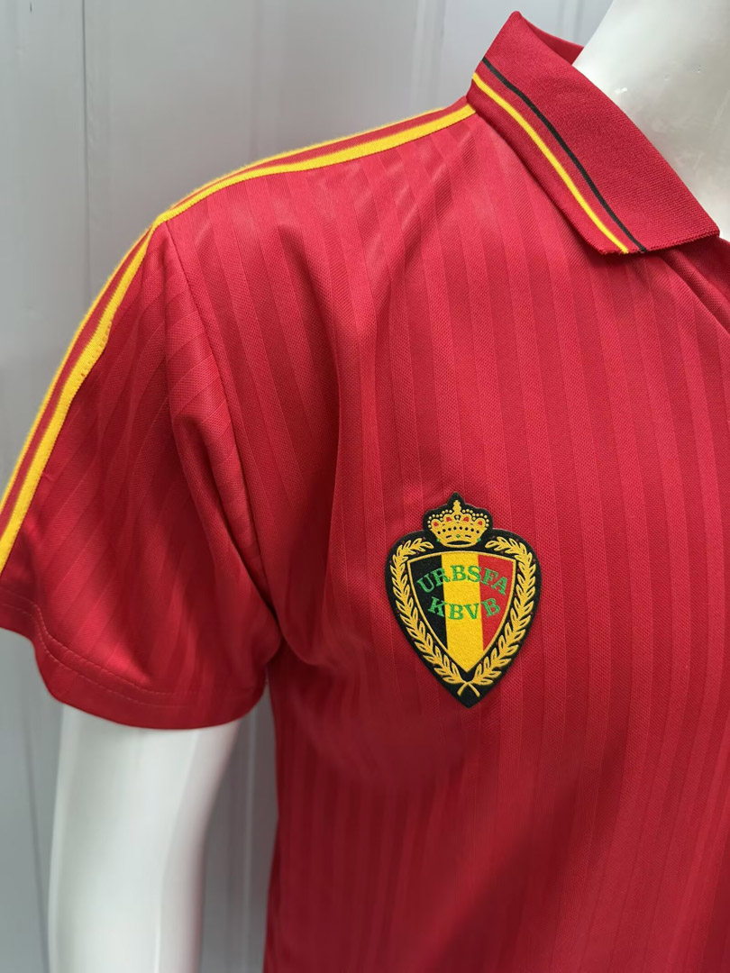 Retro Belgium 1990 Home Jersey S-XXL 4