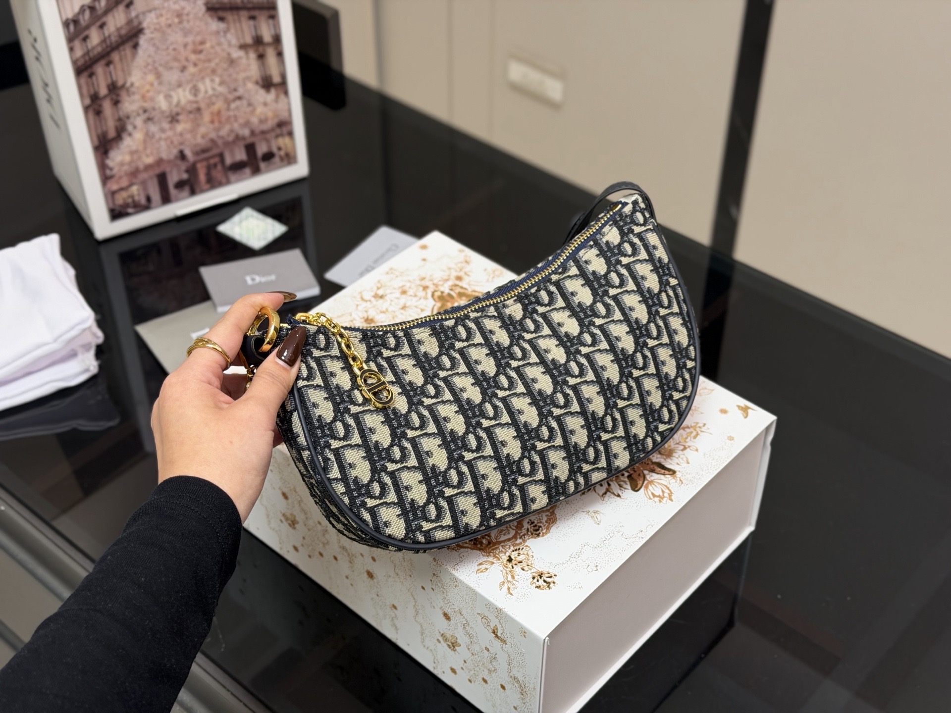 Dior Lounge Moon Bag - cnluxepick