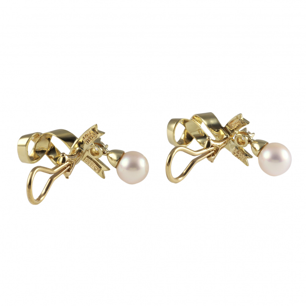 Tiffany & Co. Tiffany K18YG Yellow Gold Earrings