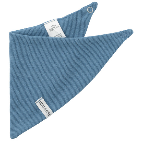 Topomini Baby Bandana mit Rippstruktur